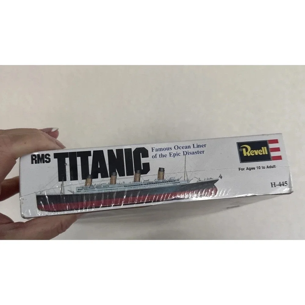 Vintage Revell RMS Titanic Model Kit 1/570 Scale Unassembled 1976 NEW SEALED BOX